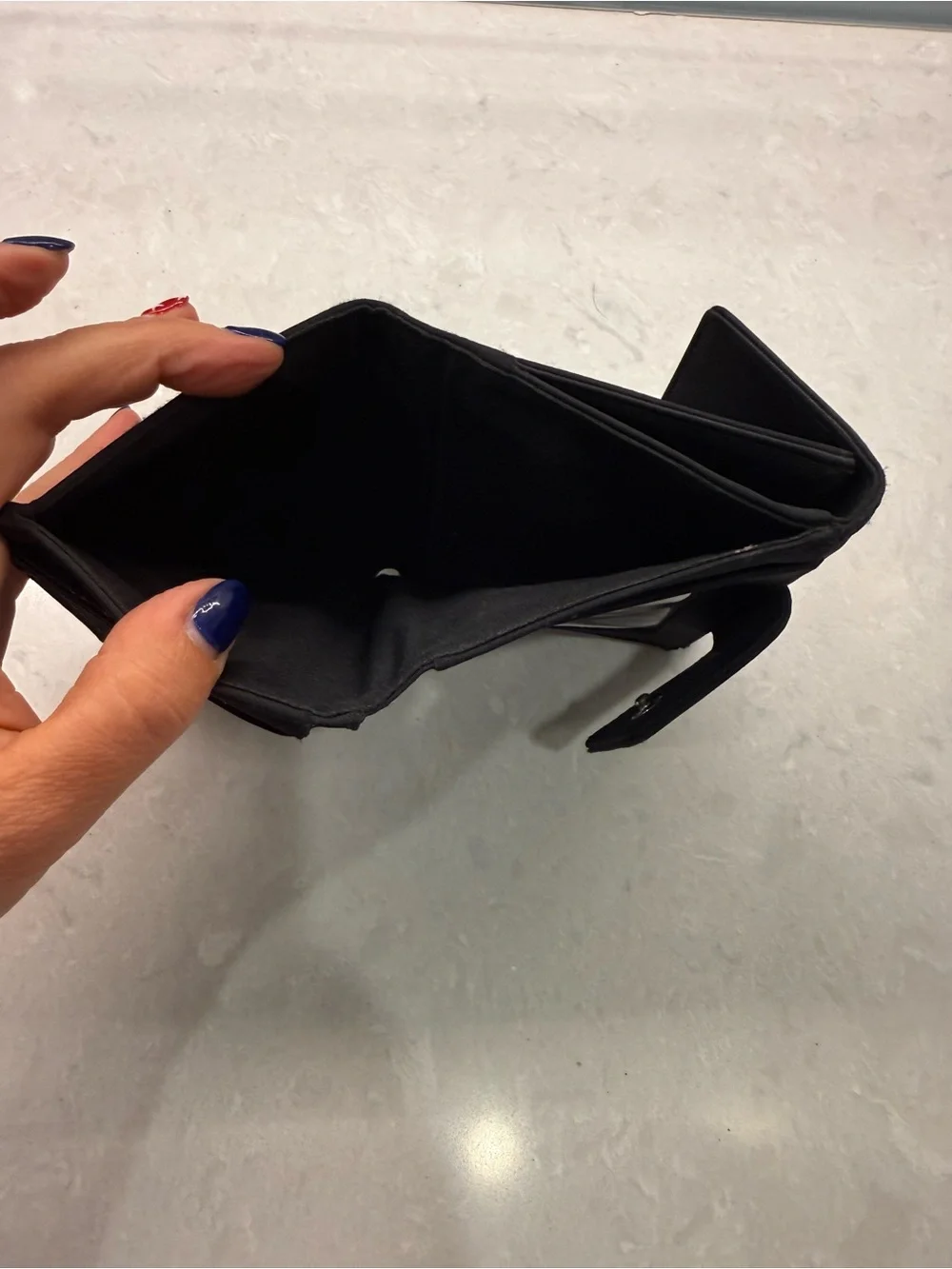 Kate Spade New York Vintage Black Nylon Tote & Matching Wallet Set